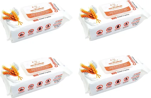 Miniatura 14 de Best Pet Supplies - Toallitas para mascotas para perros - Toallitas para perros limpiadoras y desodorizantes, para abrigos, orejas, patas - Limpieza