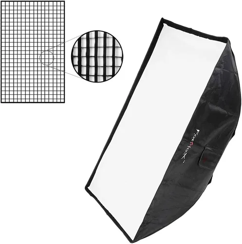 Miniatura 13 de Fotodiox Caja de luz Pro de 32 x 48 para estudio estroboscópico/flash con difusor suave y anillo de velocidad universal (3 a 6 pulgadas de diámetro)