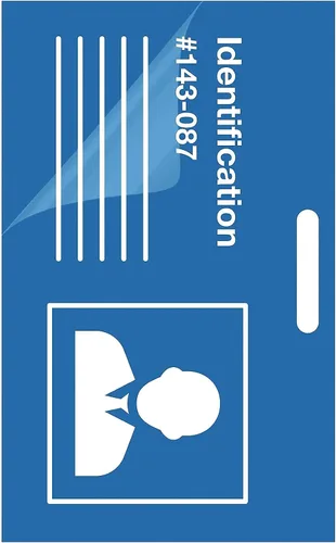 Miniatura 4 de Fellowes 52050, bolsas brillantes - Etiqueta de identificación perforada, 7 mil, paquete de 100