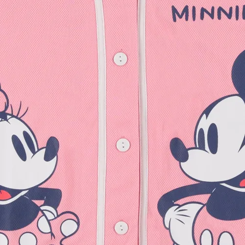 Miniatura 5 de Disney Ladies Mickey Mouse Fashion Shirt - Mickey & Minnie Mouse Baseball Jersey Mickey Mouse Button Down Baseball Jersey