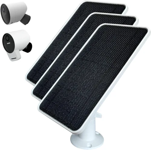 Miniatura 11 de JJMASEE Panel solar para cámara de seguridad SimpliSafe al aire libre y serie 2, cargador solar impermeable para cámara exterior SimpliSafe
