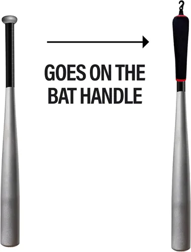 Miniatura 2 de Funda para mango, funda para bate de béisbol que protege el agarre del vehículo y del bate, guantes de bateo y compañero de casco con gancho