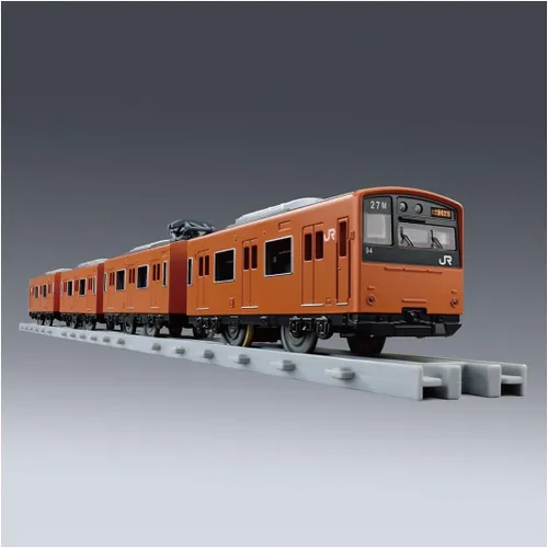 Miniatura 4 de Takara Tomy Plarail Real Class 201 Series Tren de cercanías (JR West Japan Orange)