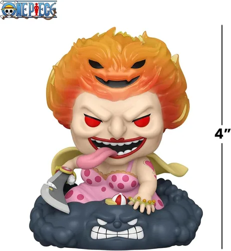 Miniatura 3 de Funko Pop! Deluxe: One Piece - Hungry Big Mom - Figura de vinilo coleccionable - Idea de regalo - Producto oficial - para niños y adultos - Fans