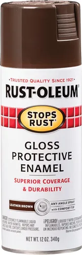 Miniatura 115 de Rust-Oleum 285092 - Pintura en aerosol para prevención del óxido, 12 onzas, transparente satinado Satinado claro