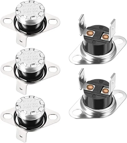 Miniatura 26 de uxcell KSD301 Termostato 104.0 °F/104°F 10A N.C Ajustar interruptor de temperatura de disco rápido para microondas, horno, cafetera 2 piezas