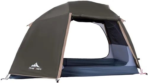 Miniatura 7 de ThreeBears - Tienda de campaña para 4 personas, impermeable, fácil de instalar, espacioso para aventuras familiares al aire libre, senderismo
