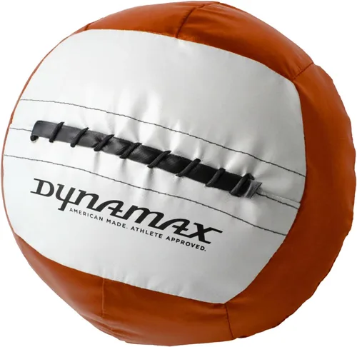 Miniatura 19 de Dynamax Standard Medicine Ball, 4–30 lb Soft Shell Wall Ball, 14-Inch Weighted Exercise Ball for Strength Training, Core Workouts, Conditioning &