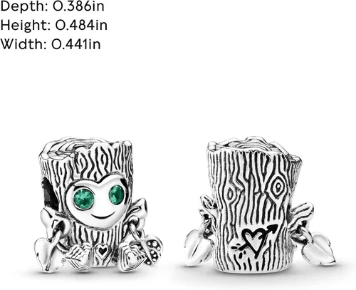 Miniatura 5 de PANDORA Joyas Sweet Tree Monster Charm Plata Sterling, Metal Cristal Esmalte, no aplica