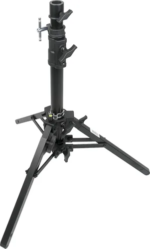 Kupo Soporte deslizante para deslizadores de cámara e iluminación, patas de nivelación dual, nivel de burbuja incorporado, soporta 79.2 libras,