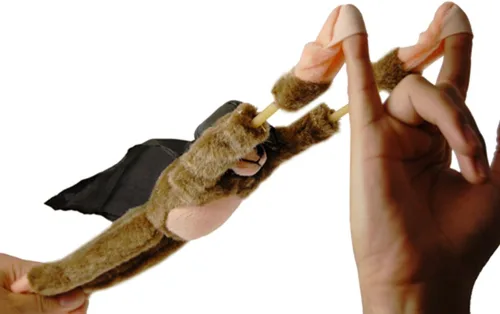 Miniatura 4 de Muñeco de peluche de animal con tirachinas volador y gritos, lanza hasta 50 pies (- Juego completo de 6 piezas)