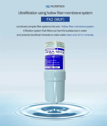 Ionia Filtro ionizador de agua original para JP-101, JP-102, JP-103, JP-104, JP-105, JP-107, JP-108, JP-108T, JP-109, JS-202, JS-205, JP-3000