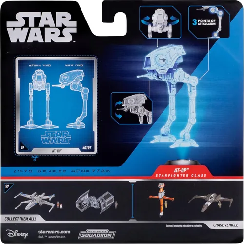 Miniatura 4 de Star Wars Micro Galaxy Squadron AT-DP (cápsula de defensa todo terreno) - Vehículo de 5 pulgadas con patas articuladas y dos accesorios de micro