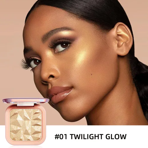 Miniatura 4 de ELESSY Paleta de Iluminador de Maquillaje Paleta de Iluminador Facial Paleta de Iluminador Facial de Larga Duración Paleta de Maquillaje Iluminador