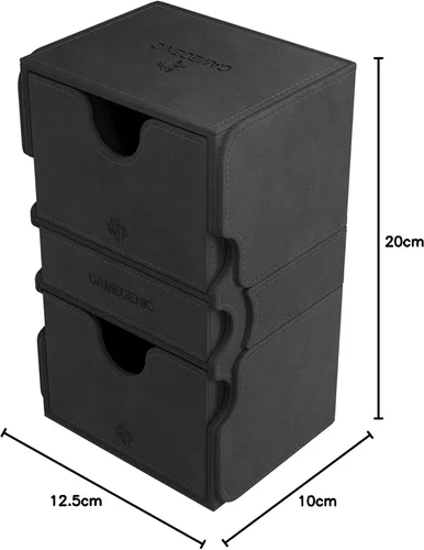 Miniatura 7 de Gamegenic Stronghold 200+ XL - Caja de cubierta convertible Almacenamiento de cartas de doble funda Protector de juego de cartas con cajón
