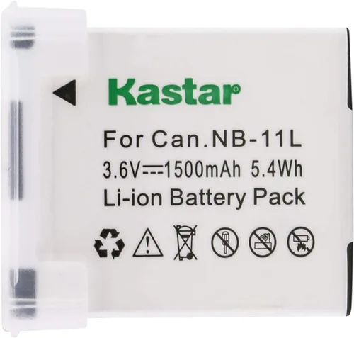Kastar Batería de repuesto para Canon NB-11L NB-11LH NB11L NB11LH CB-2LD CB-2LF y Canon A2300 A2400 es A2500 A2600 A3400 es A3500 es A4000 es A4050