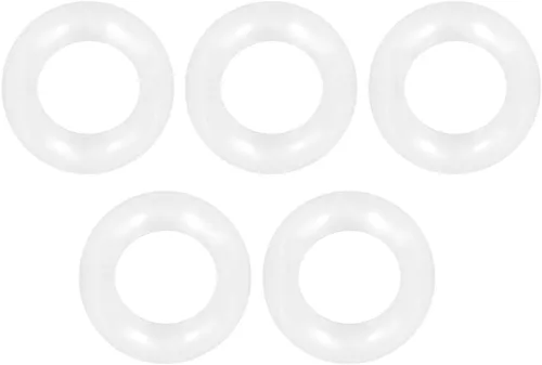 Miniatura 10 de uxcell Junta tórica de silicona, 0.236 in de diámetro exterior, 0.110 in de diámetro interior, 0.063 in de ancho, junta de anillos de sello VMQ