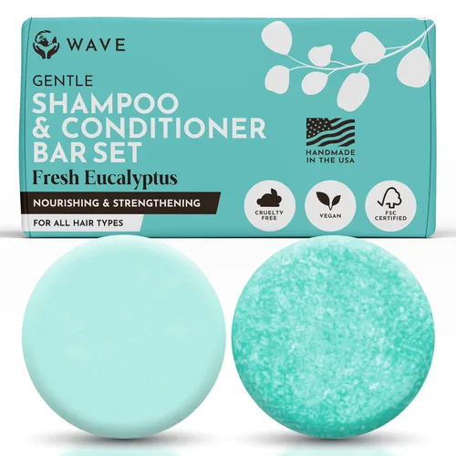 Miniatura 9 de Barra de champú y acondicionador, aceite de argán, juego de barras de champú sólido y acondicionador sin sulfato, cuidado del cabello vegano