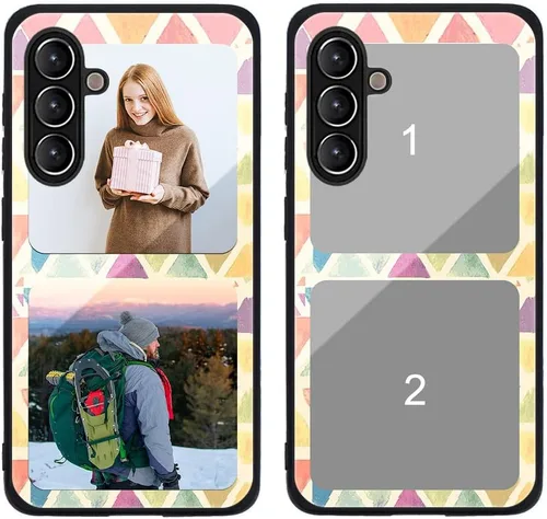 Miniatura 355 de Funda de teléfono personalizada para Samsung Galaxy S22+ / S22 Plus 5G, funda de TPU suave de vidrio templado antiarañazos personalizada con foto