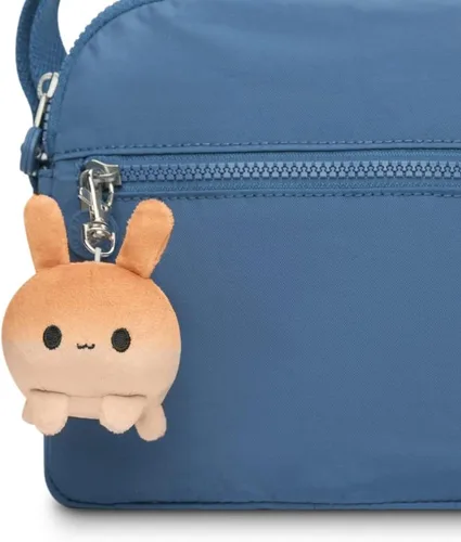 Miniatura 2 de TeeTurtle Llavero de peluche de conejo Bun feliz moño