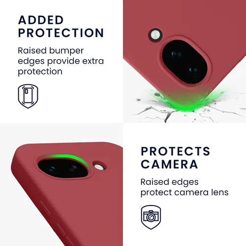 Miniatura 412 de kwmobile Funda Compatible con Google Pixel 6 Pro - Funda de teléfono de silicona TPU con acabado suave - Azul Arrecife