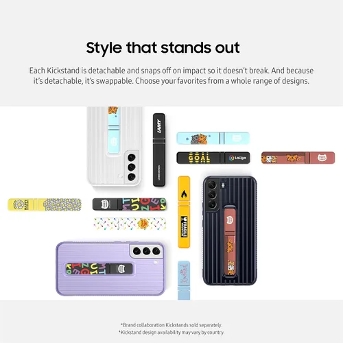 Miniatura 8 de Samsung Electronics - Funda protectora para Galaxy S22+, funda protectora de alta protección, 2 soportes desmontables, 2 ángulos de visión, versión