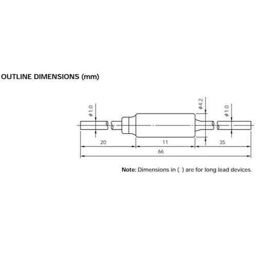Miniatura 3 de Fusible Térmico SF152L 157C 157 Celsius Grado TF Cutoff 15A 250V SF Temperatura Axial Lead Links