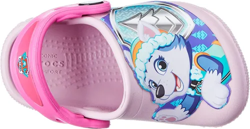 Miniatura 6 de Crocs Zuecos divertidos unisex para niños con parche de Paw Patrol
