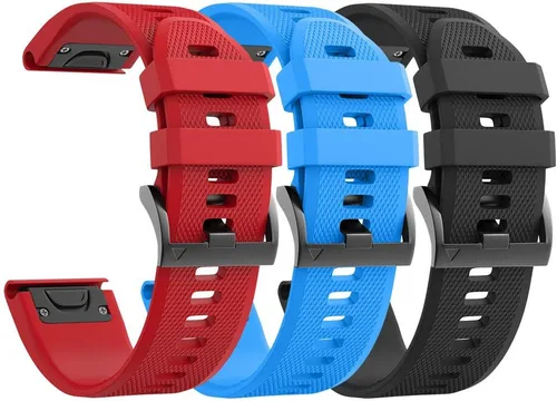 Miniatura 33 de ANCOOL para Banda de reloj Fenix 5/6/7 de 22mm de silicona suave Compatible con Garmin Fenix 5 Plus/6 Pro/8 47mm/7 Pro/Approach S60/S62