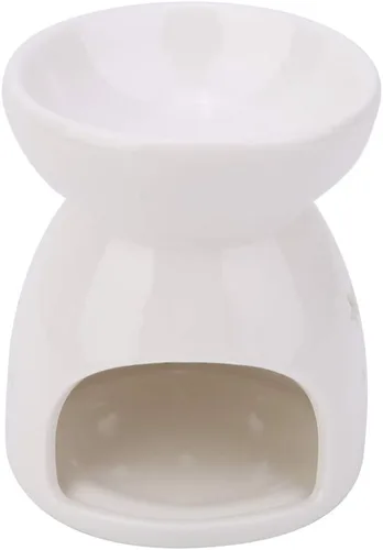Miniatura 7 de Horno de cera, calentador de horno de aceite de cerámica para hornos de cera perfumada, soporte de luz de té, lámpara de fragancia nocturna
