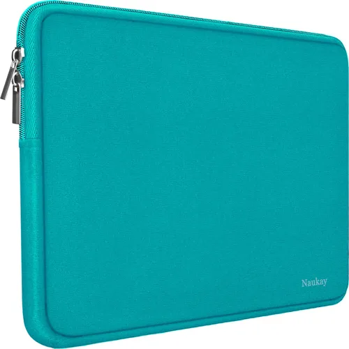Miniatura 12 de Naukay Funda para Laptop, Funda de Neopreno Resistente de 13-13.3 Pulgadas para Laptop/Computadora Portátil/Funda de Bolsillo para Computadora