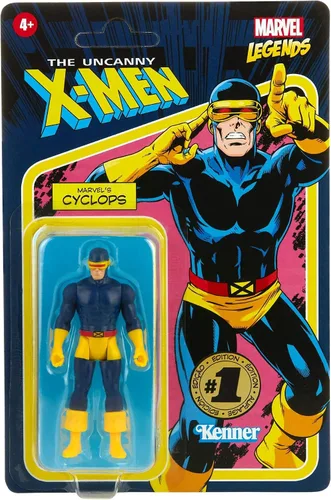 Miniatura 3 de Hasbro Marvel Legends Retro 3.75" Iron Man & Cyclops - Juego de figuras