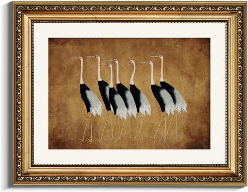 Miniatura 9 de VIYYIEA Arte de Pared con Marco Dorado Impresión en Lienzo Decoración del Hogar para Sala de Estar Mujeres Leyendo Cuadros para Dormitorio Baño