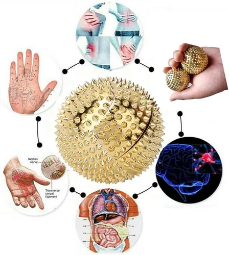 Miniatura 3 de Varilla de masaje 5 en 1 para cuerpo, rodillo para músculo, barra de masaje para piernas, rodillo muscular de punto gatillo (8 rollos), masajeador