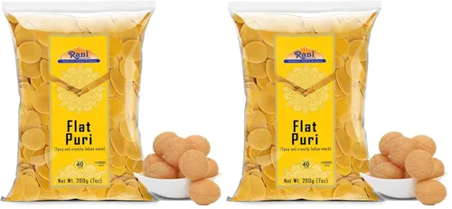 Miniatura 14 de Rani Pani Puri - Monedas de 7 onzas (7.05 oz) 80-85 monedas ~ Monedas de trigo y sémola sin cocer, aptas para microondas, totalmente naturales
