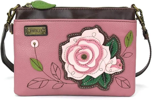 Miniatura 74 de CHALA Mini bandolera/bolso con correa convertible elegante, compacto, versátil