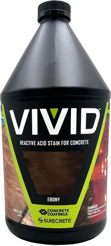 Miniatura 9 de CC Concrete Coatings Tinte ácido vívido para hormigón oliva 4OZ