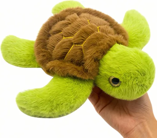 Miniatura 8 de 6 animales de peluche de animales marinos pequeños a granel, animales marinos, peluches suaves de animales marinos, lindos peluches de tortuga