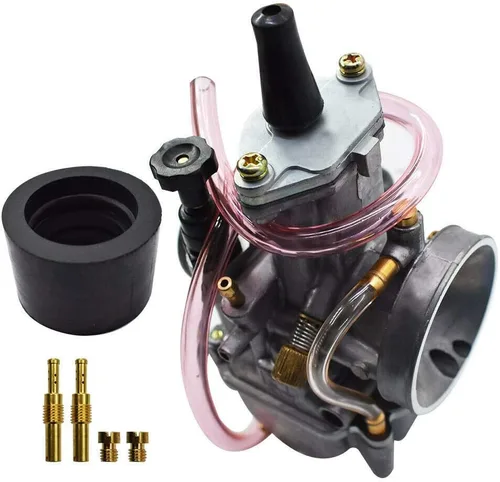 Miniatura 2 de Kit de carburador con válvula de rejilla Dio para bicicleta motorizada a gas de 48 cc, 66 cc, 80 cc