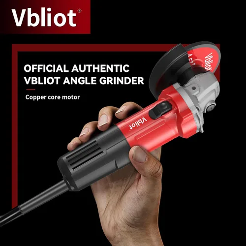 Miniatura 7 de 710W Amoladora Angular Eléctrica de 6A, 4-1/2 Pulgadas con Protección Rotacional de 360 Grados, 11000RPM, Herramienta de Potencia para Cortar y 710w