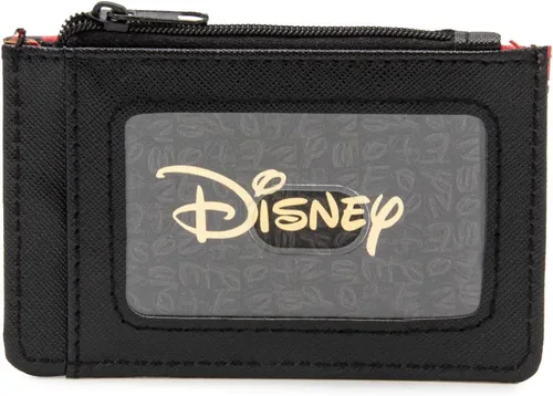 Miniatura 20 de Buckle-Down, Disney, cartera para mujer con 3 ranuras para tarjetas, 1 cremallera para monedas, 1 ranura para identificación con ventana, 4.5 x 3.0