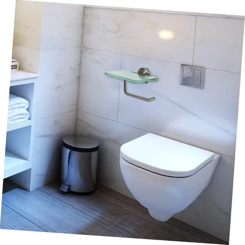 Miniatura 4 de Soporte resistente de papel higiénico de moda y práctico para el hogar Dec