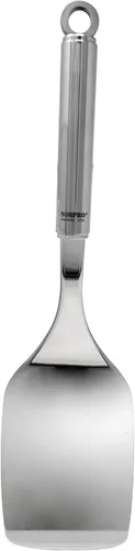 Miniatura 3 de Norpro, Silver Krona - Espátula sólida de acero inoxidable, 12 pulgadas