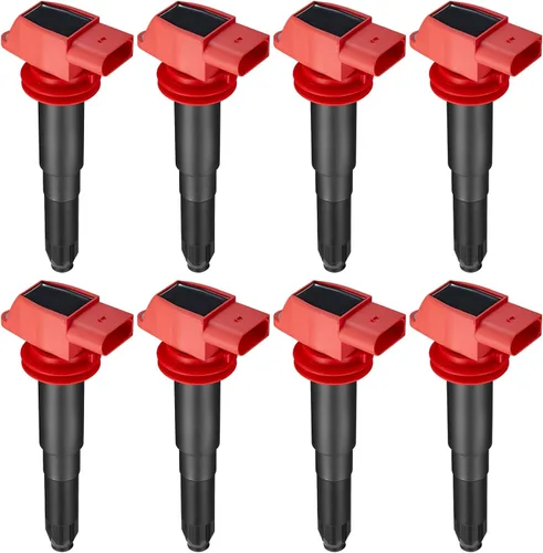 Miniatura 48 de BDFHYK Paquete de Bobina de Encendido UF350 y Bujías de Iridio 4505 Compatibles con Nissan 2002-2006 Altima 2002-2006 Sentra L4 2.5L Juego de 4