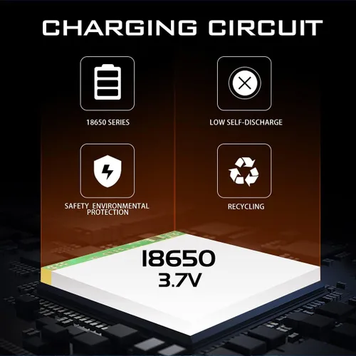 Miniatura 5 de 3.7V 2800mAh 123464 Lipo batería recargable de iones de polímero de litio con conector JST