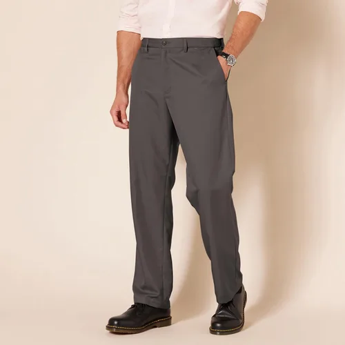 Miniatura 6 de Amazon Essentials - Pantalón de vestir de corte clásico, con cintura expandible y sin pinzas para hombre