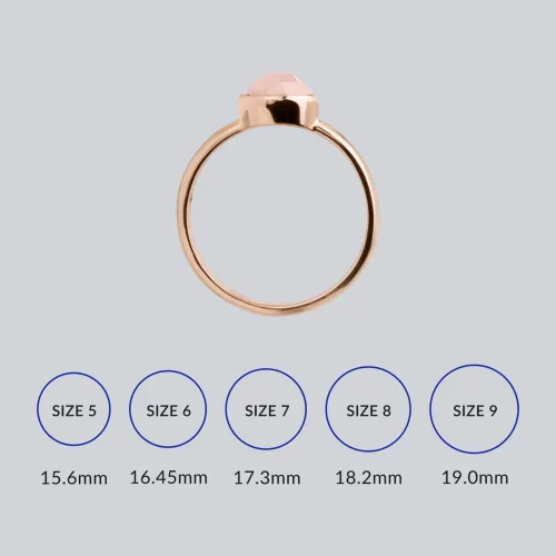 Miniatura 7 de Welry Anillo de banda de siete piedras en oro de 10 quilates, Oro