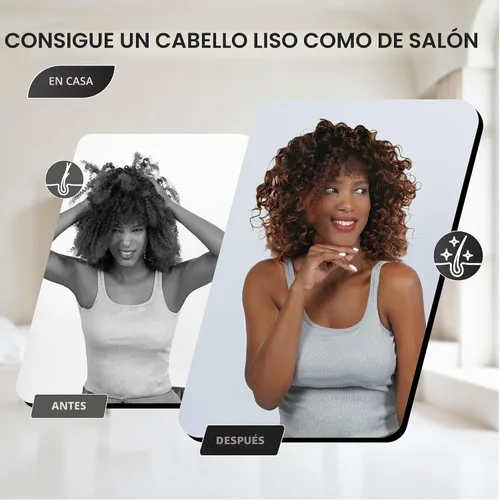 Miniatura 6 de Secador de pelo con capucha y diadema integrada que reduce el calor alrededor de las orejas y el cuello. Gorro difusor con capucha para rizos