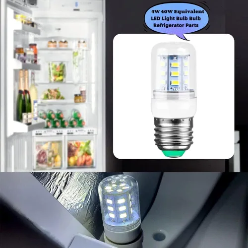 Miniatura 5 de Paquete de 2 bombillas LED de refrigerador 5304511738 de 3.5 W para Frigidaire Kenmore Kei D34l refrigerador, iluminación LED de repuesto KEID34L