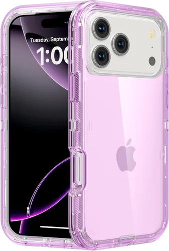 Miniatura 64 de Follaroma para iPhone 11, Funda Resistente a Prueba de Golpes, Protección Anti-Caída, Funda Protectora Transparente de Doble Capa Compatible